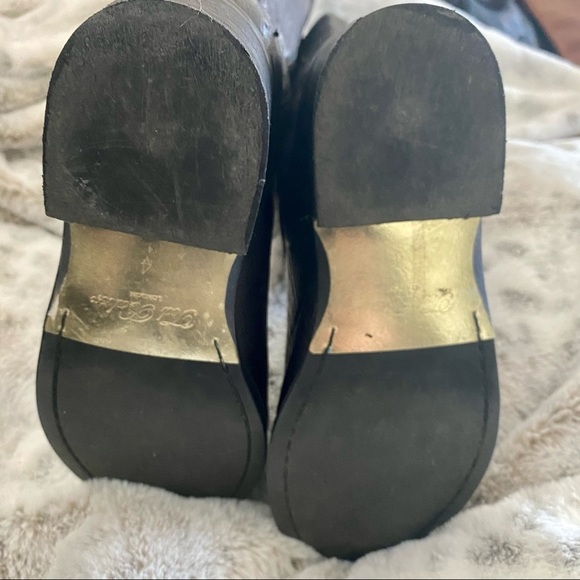 Ted Baker Black Leather Calf High Boots - Picture 4 of 13